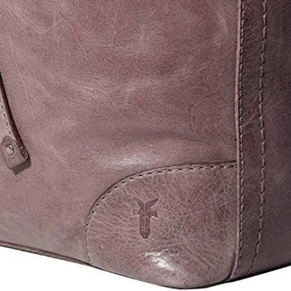 FRYE MELISSA LEATHER DRAWSTRING HOBO BAG PURSE NEW AMETHYST - Picture 4 of 13